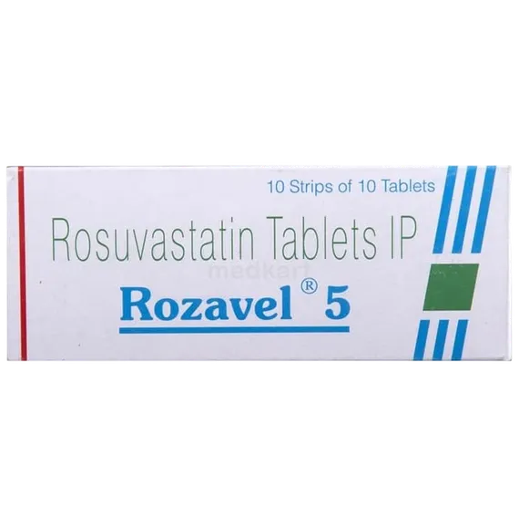 rozavel 5 tablet 15's